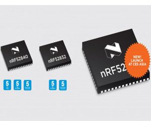 노르딕, CES 아시아에서 최신 nRF52 시리즈 SoC 출시